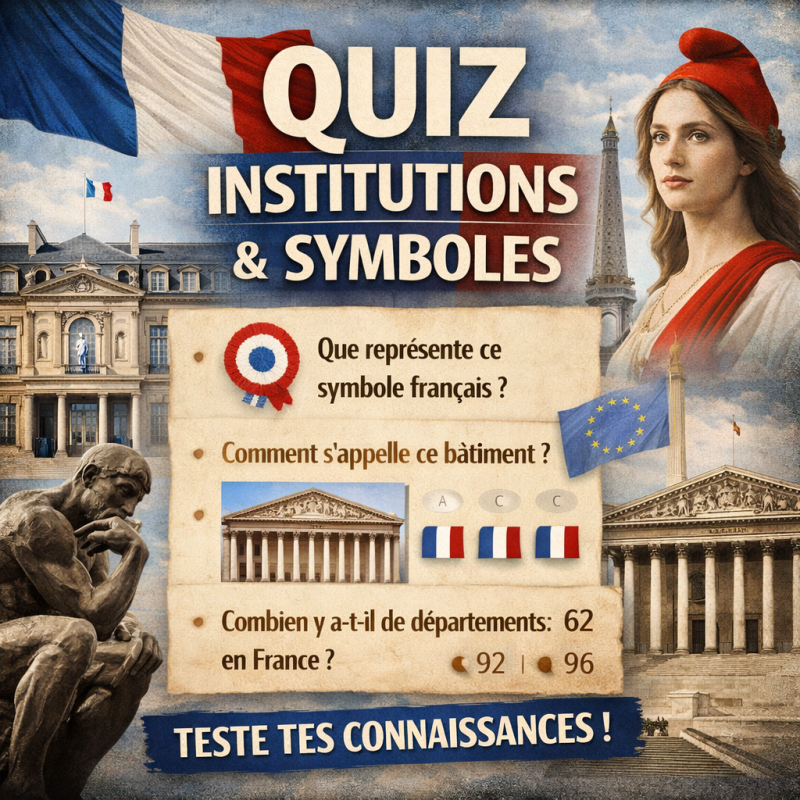 Culture generale France - Institutions et symboles